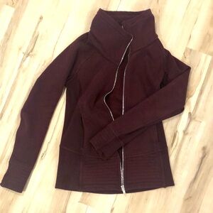 Lululemon long zip sweater
